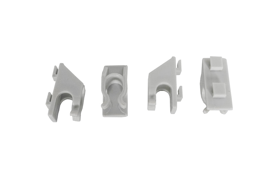 CombiSteel Set 4 Clips Weiß Für 7487.0165 Alte Serie