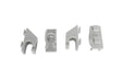 CombiSteel Set 4 Clips Weiß Für 7487.0165 Alte Serie