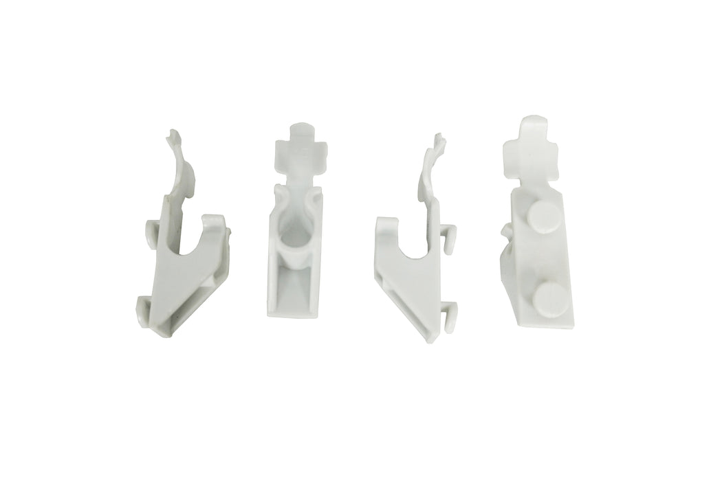 CombiSteel Set 4 Clips Weiß Für 7487.0165 Neue Serien
