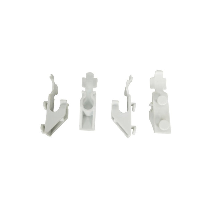 CombiSteel Set 4 Clips Weiß Für 7487.0165 Neue Serien