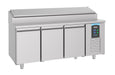 CombiSteel Saladette 3 Türen 10X 1/3Gn Behälter