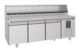 CombiSteel Pizzatisch 3 Türen 13X 1/3Gn Behälter