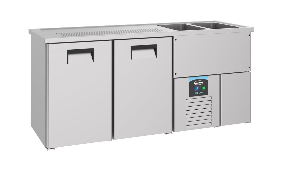 CombiSteel Biertheke 2 Türen 2R