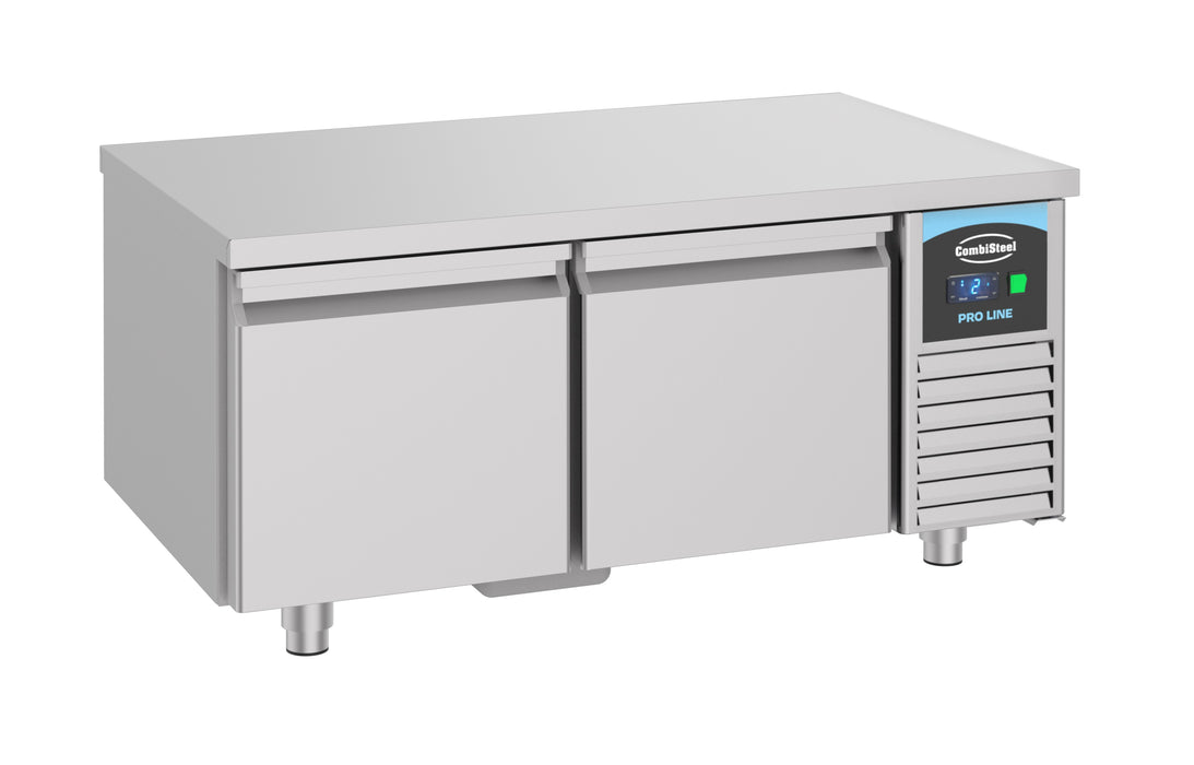 CombiSteel Kühltisch 600 Hoch 2 Schubladen
