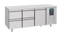 CombiSteel 700 Kühltisch 1 Tür 4 Schubladen Energy Line