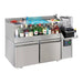 CombiSteel Kühltisch 2 Türen Mit Cocktail-Bar-Station