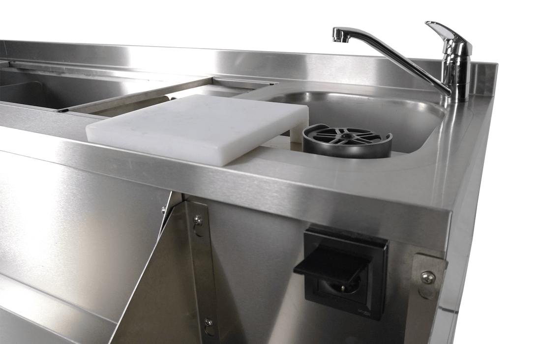 CombiSteel Kühltisch 2 Türen Mit Cocktail-Bar-Station