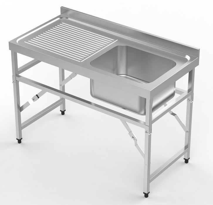 CombiSteel 600 Zusammenklappbare Spültisch 1200 1R