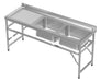 CombiSteel 600 Zusammenklappbare Spültisch 1800 2R