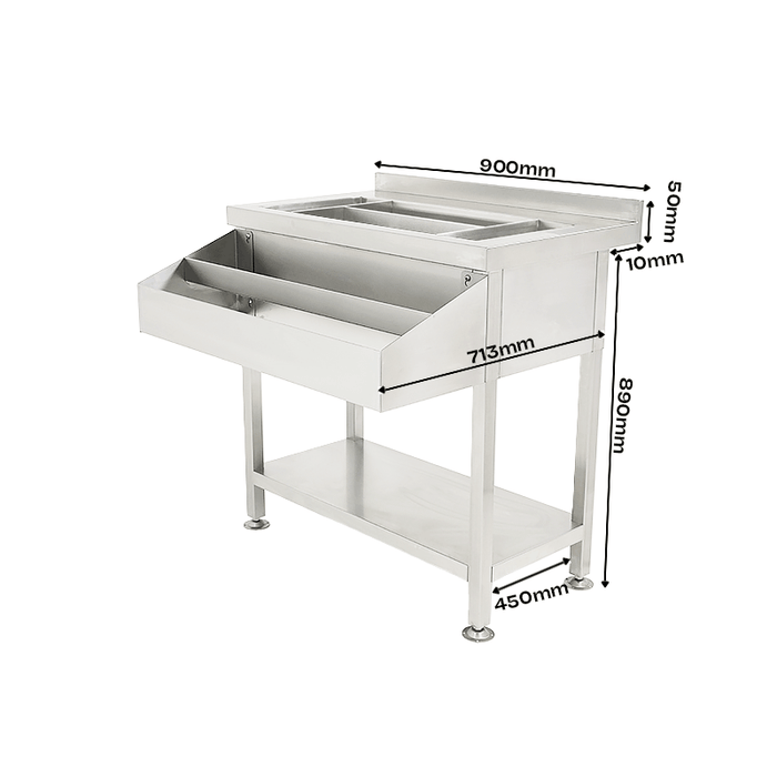 CombiSteel Cocktail-Bar-Station 900