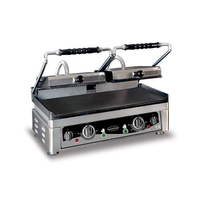 CombiSteel Kontaktgrill Doppelt Glatt/Gerillt