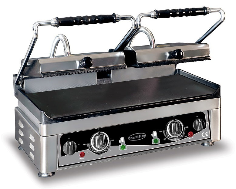 CombiSteel Kontaktgrill Doppelt Glatt/Gerillt