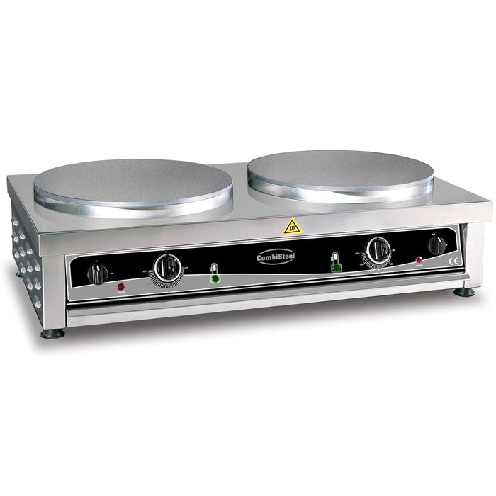 CombiSteel Crêpes Gerät 2 Platten