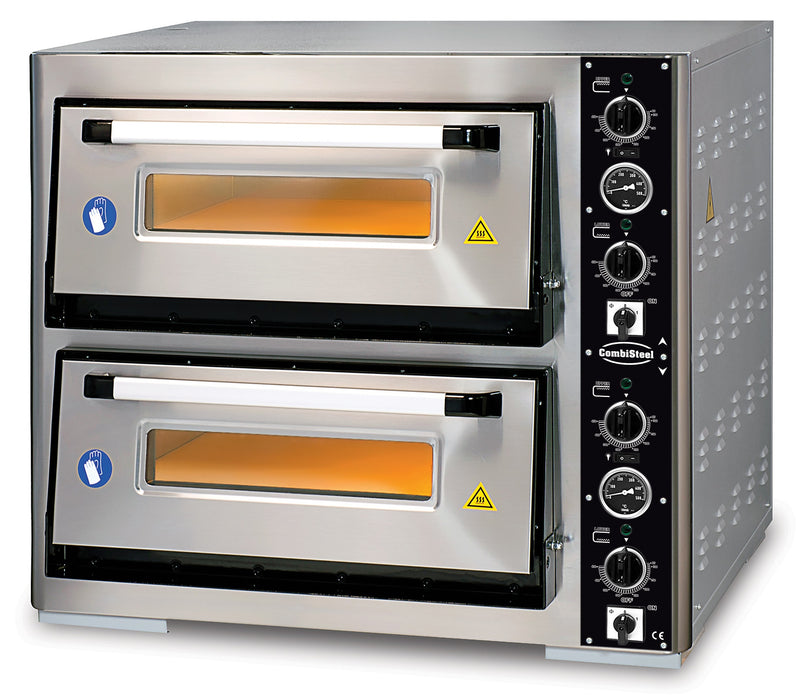 CombiSteel Elek. Pizzaöfen Doppelt 2 X 4 | 7491.1020