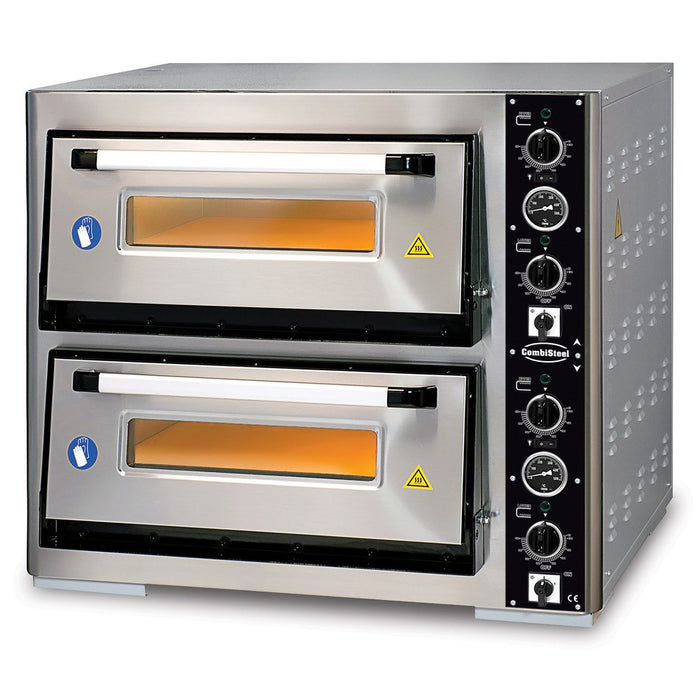 CombiSteel Elek. Pizzaöfen Doppelt 2 X 4 | 7491.1020