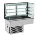 CombiSteel Einbaukühlvitrine Eckig – Geschlossen 5/1 GN
