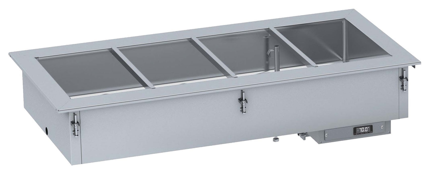 CombiSteel Einbau Bain-Marie 1/1 - Manuelle Wasserbefüllung