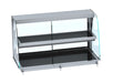 CombiSteel Einbauwärmevitrine Keramik Rund - Schwarz 4/1