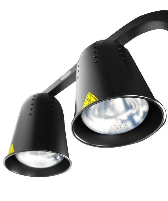 CombiSteel Wärmelampe Schwarz