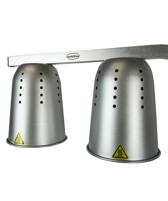 CombiSteel Wärmelampe Schwarz Silber