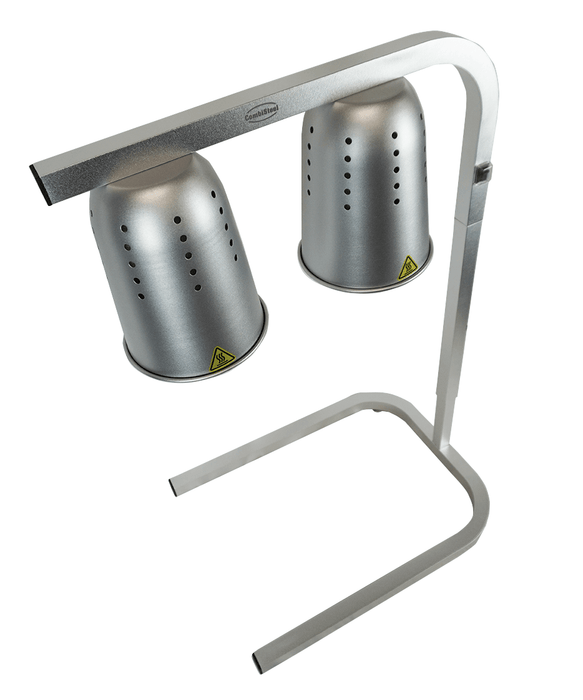 CombiSteel Wärmelampe Schwarz Silber