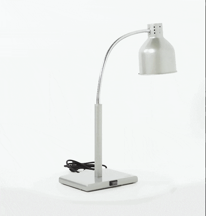CombiSteel Flexible Wärmelampe Silber