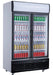CombiSteel Kühlschrank 2 Glastüren 1000L
