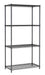 CombiSteel Wandbretter 4 Levels 900 Schwarz Selbstmontage