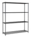 CombiSteel Wandbretter 4 Levels 1500 Schwarz Selbstmontage