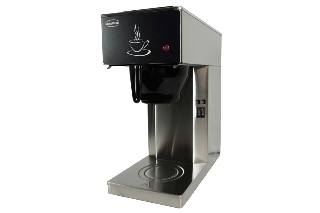 CombiSteel Kaffeemaschine Inkl. 2 Kaffeekanne Aus Glas 1.8L