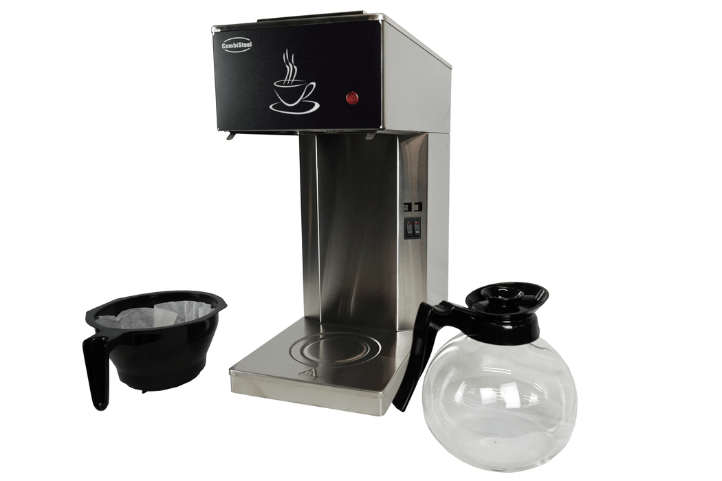 CombiSteel Kaffeemaschine Inkl. 1 Kaffeekanne Aus Glas 1.8L