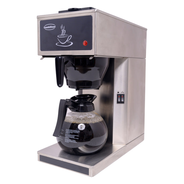 CombiSteel Kaffeemaschine Inkl. 1 Kaffeekanne Aus Glas 1.8L