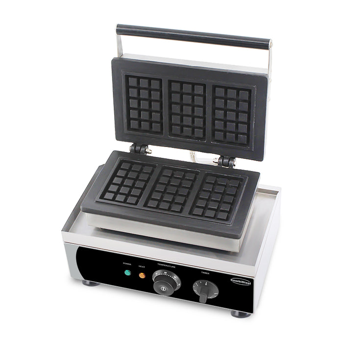 CombiSteel Waffeleisen 3St Brüssel Waffel