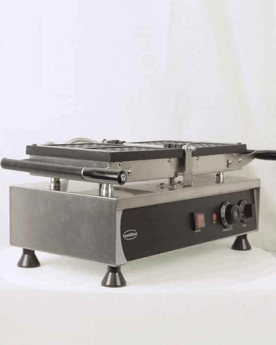 CombiSteel Rotierendes Waffeleisen 2St Brüssel Waffel