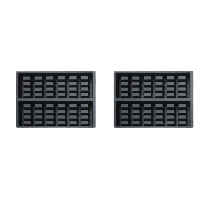 CombiSteel Rotierendes Waffeleisen 2St Brüssel Waffel