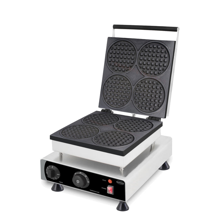 CombiSteel Waffeleisen 4St Runde Waffeln