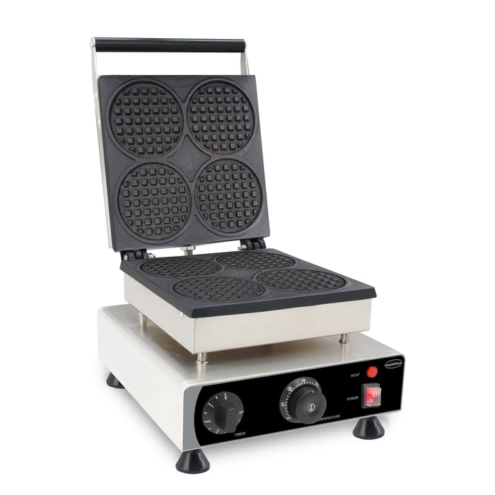 CombiSteel Waffeleisen 4St Runde Waffeln