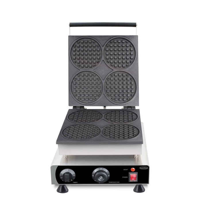 CombiSteel Waffeleisen 4St Runde Waffeln