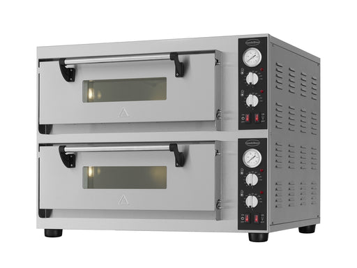 CombiSteel Elek. Pizzaöfen Doppelt 2 X 4 | 7548.0040