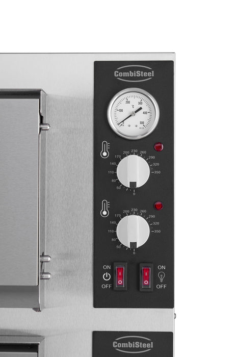 CombiSteel Elek. Pizzaöfen Doppelt 2 X 4 | 7548.0040
