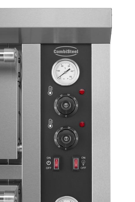 CombiSteel Elek. Pizzaöfen Doppelt 2 X 6 | 7548.0105