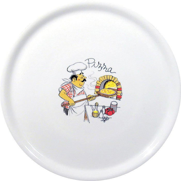Pizzateller Traditional, HENDI, Weiß, ⌀330mm