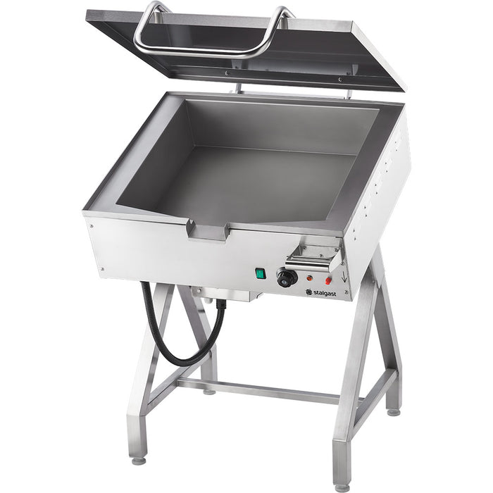 Stalgast Edelstahl Kippbratpfanne, 100 Koteletts/h, 700x786x912 mm (BxTxH)