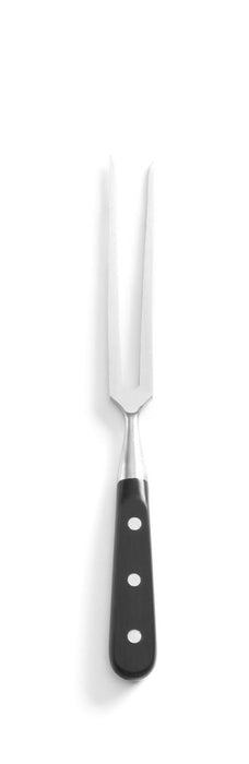 Tranchiergabel, HENDI, Kitchen Line, Schwarz, (L)290mm
