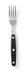 Steakgabel – 6 Stück, HENDI, Profi Line, Schwarz, 6 Stk., (L)200mm