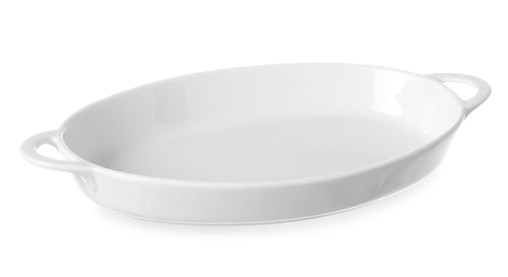 Ofenform mit Ohrengriffen, oval, HENDI, 0,8L, 324x185x(H)38mm
