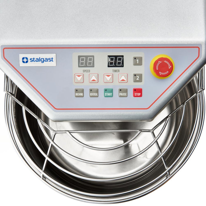 Stalgast Spiral-Teigknetmaschine Dough-Master, automatische Steuerung, 45 Liter, 2,6 kW