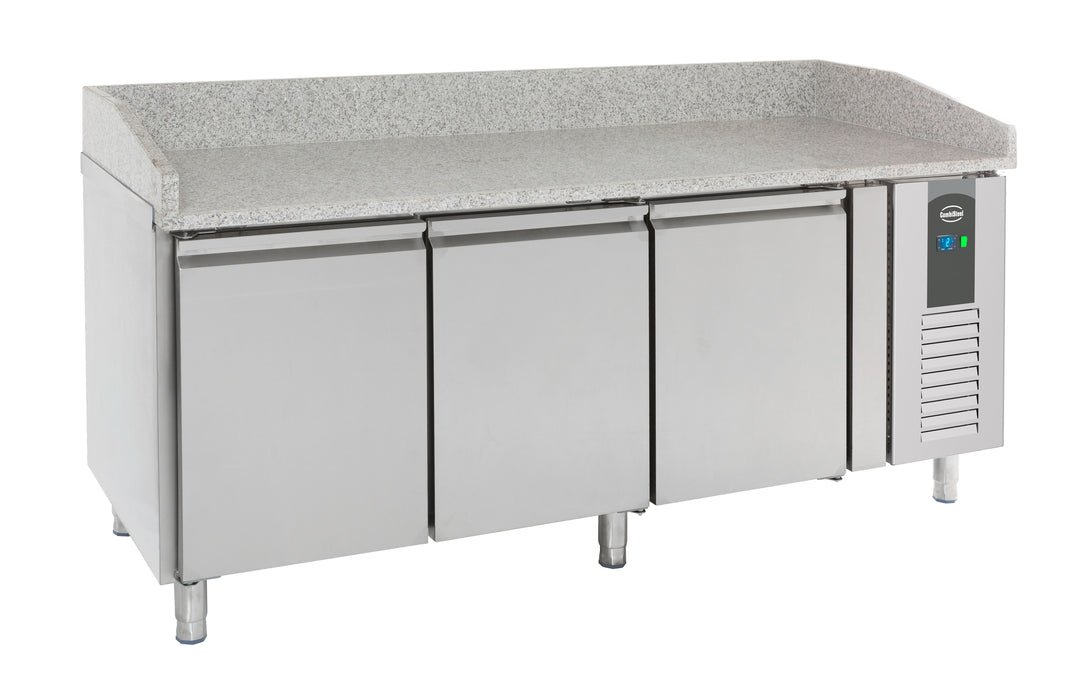 CombiSteel Pizzatisch 3 Türen | 7950.0044