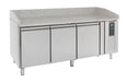 CombiSteel Pizzatisch 3 Türen | 7950.0044