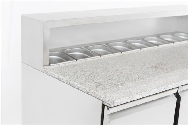 CombiSteel Pizzatisch 3 Türen | 7950.0065